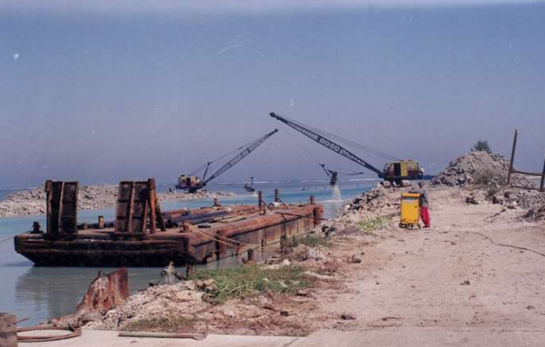 Dragado en Isla de Lobos para PEMEX