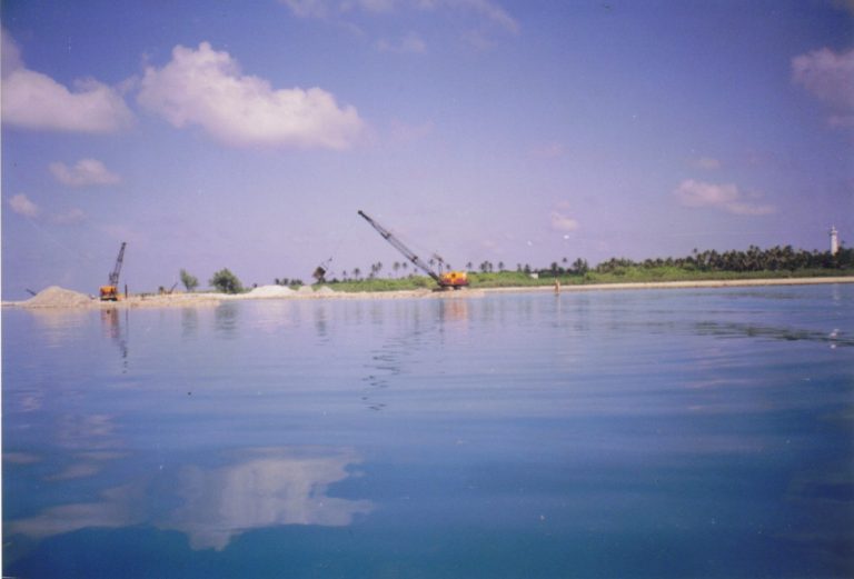 Dragado en Isla de Lobos para PEMEX