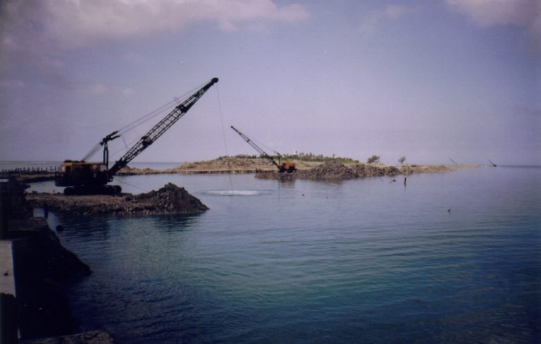 Dragado en Isla de Lobos para PEMEX